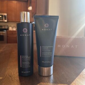 MONAT Volumizing Revive Shampoo and Revitalize Conditioner Set, New, Sealed
